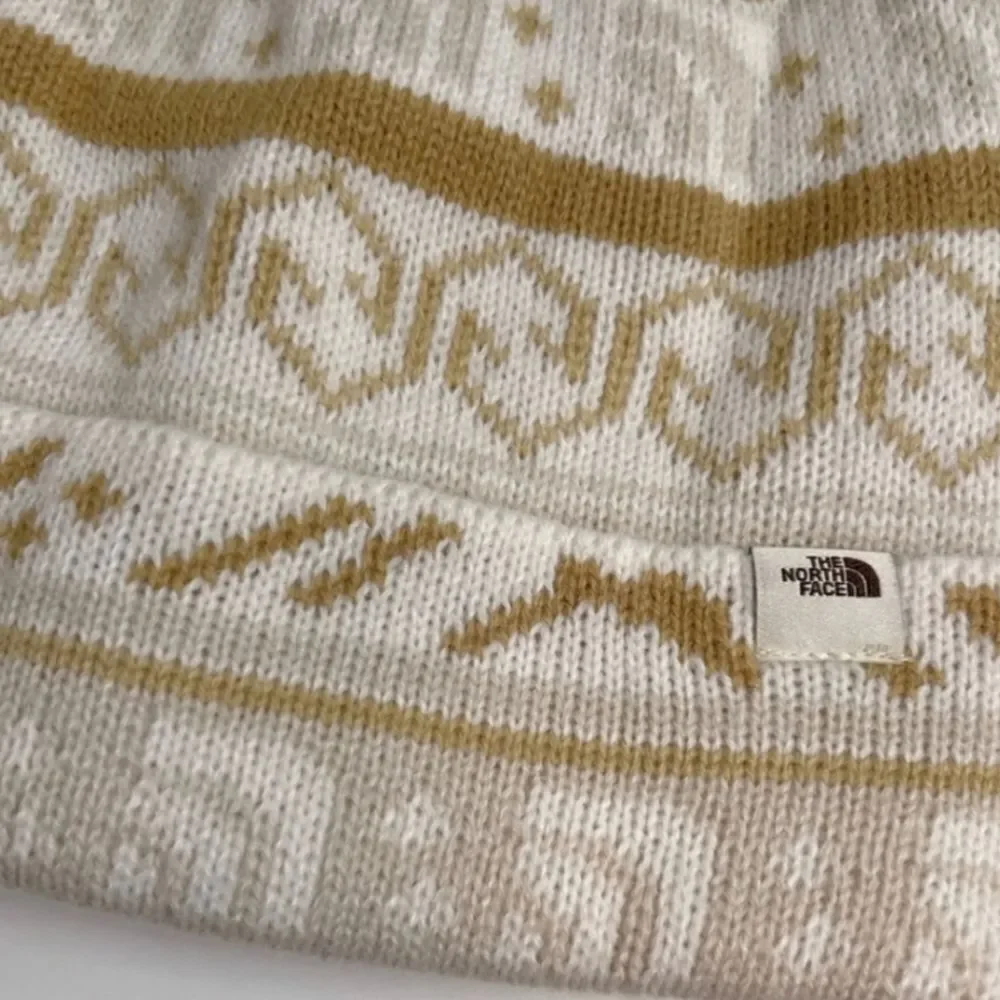 🆕️ The North Face Fair Isle pom pom unisex beanie winter hat
